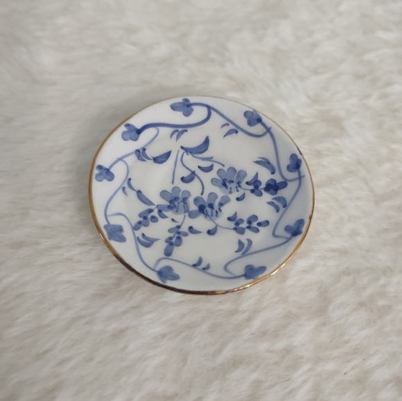 Miniature Tea Set 10 Pieces Blue and White Thailand - Picture 5 of 9